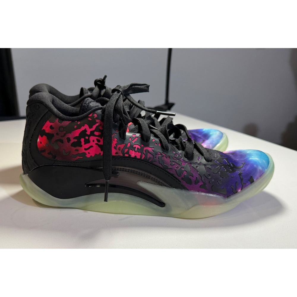 Jordan Zion 3 Galaxy Basketball Shoes Black Pink Purple